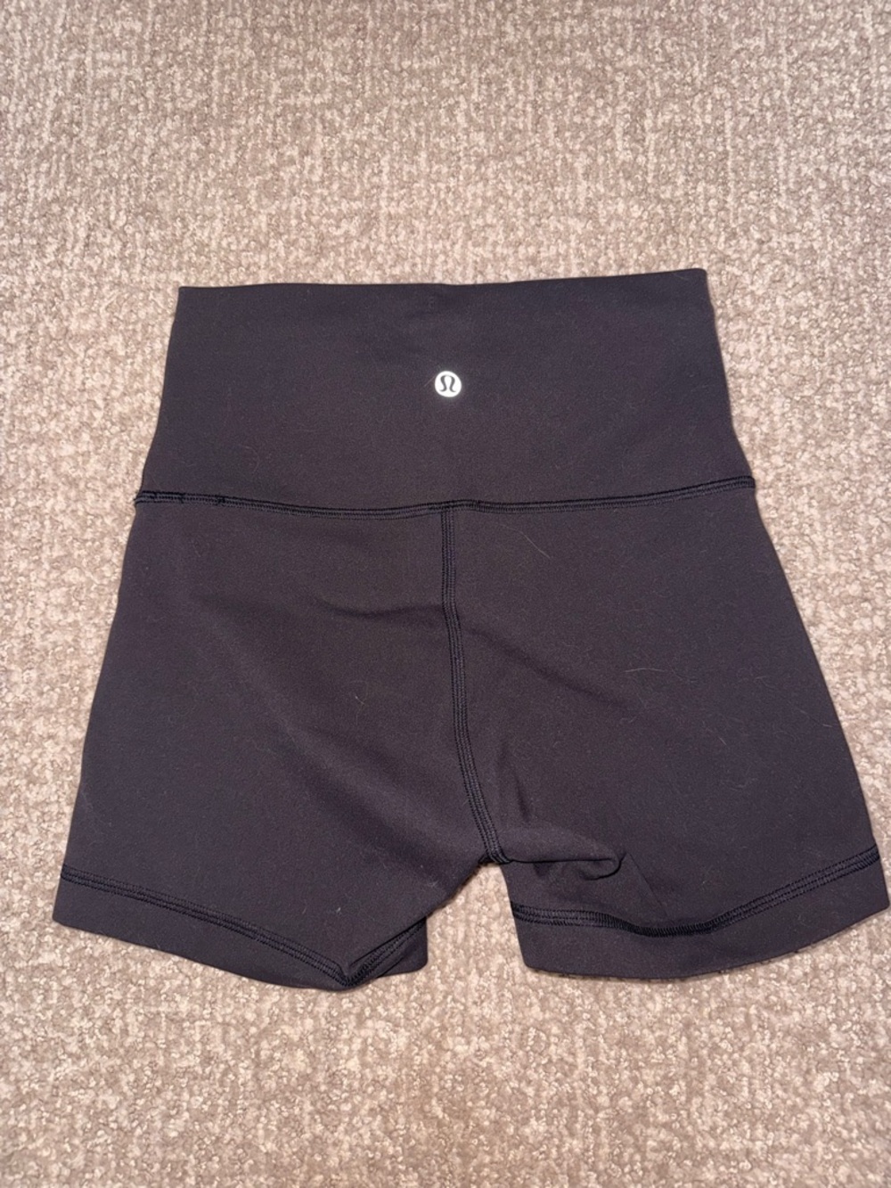 lululemon athletica Black High-Rise Athletic Shorts